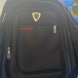 Sport black backpack, new looking.